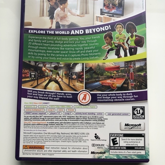 Kinect Adventures Xbox 360 Game - Picture 3 of 3